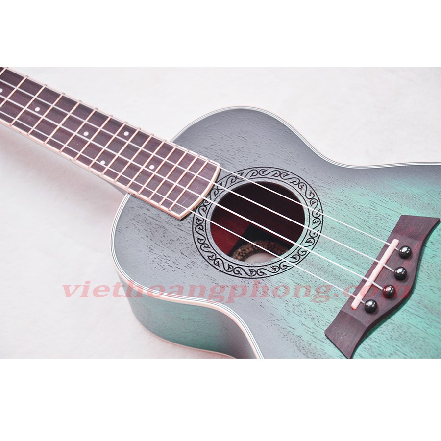 Đàn Ukulele Tenor ANDREW (Mỹ) 805 Ombre Blue-Green + Tặng bộ phụ kiện