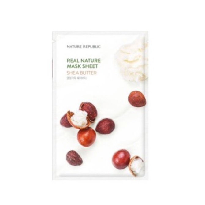 Mặt Nạ Trái Cây Hàn Quốc Dưỡng Ẩm Nature Republic Real Nature Mask Sheet 23ml