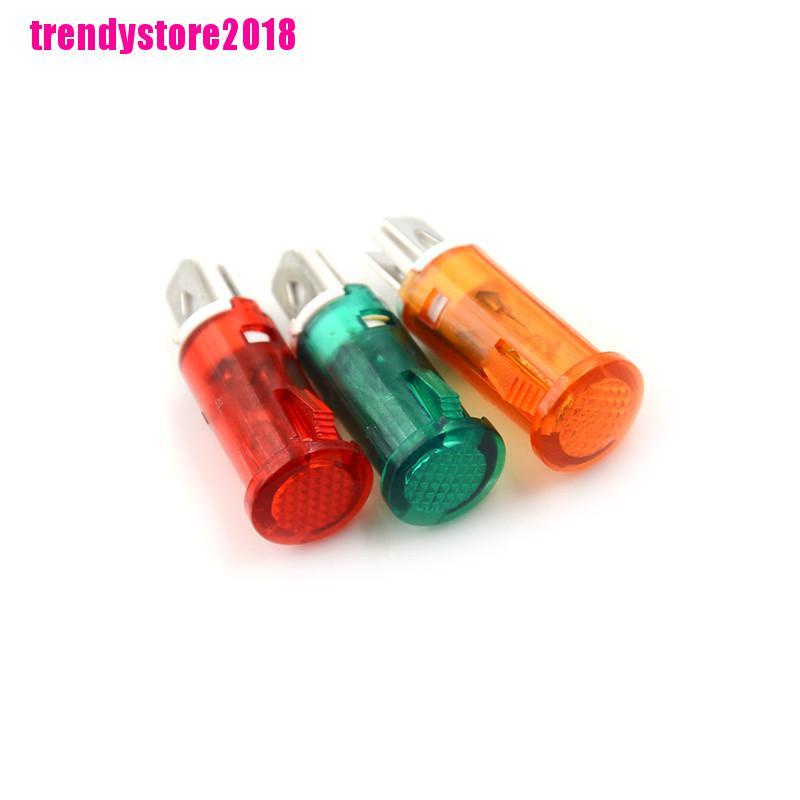 Set 10 đèn báo led đa dụng 10mm 12v 24v 220v
