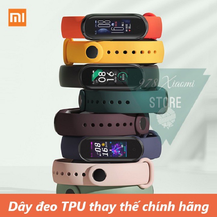 Vòng đeo tay thay thế Miband 5 - Dây đeo thay thế Miband 5/4/3