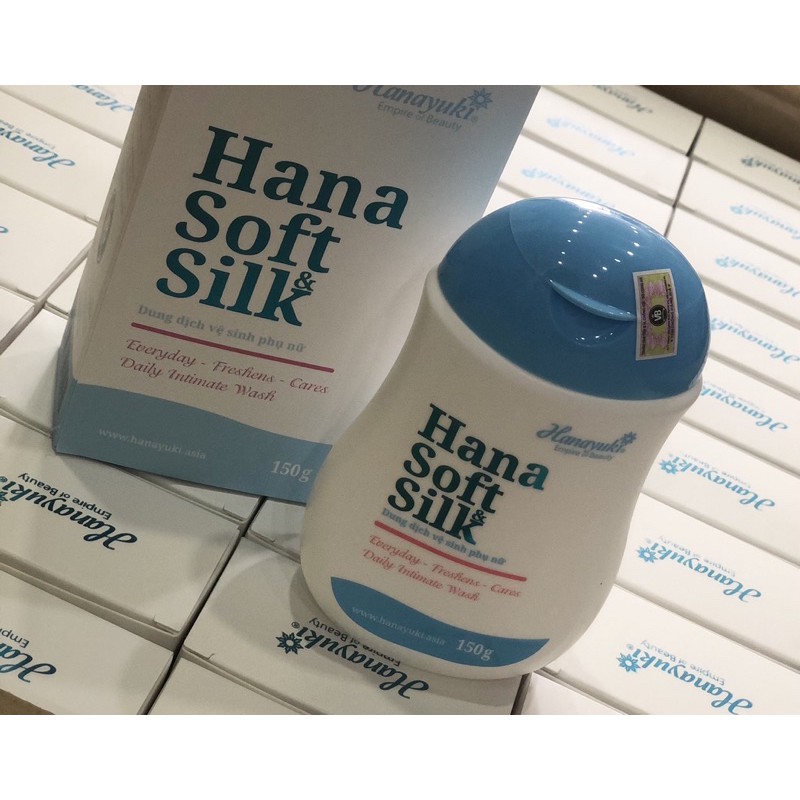 DUNG DỊCH VỆ SINH HANA SOFT&amp; SILK - HÀNG CHÍNH HÃNG HANAYUKI