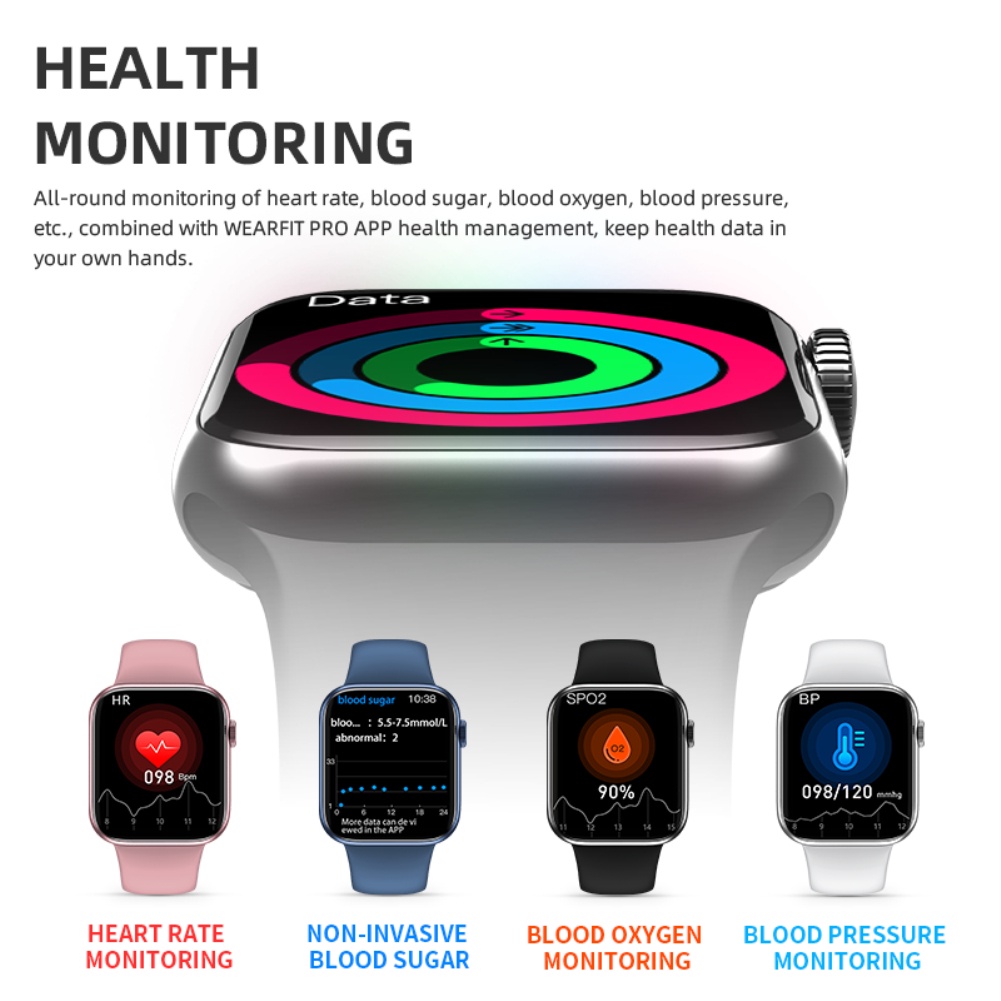 Đồng Hồ Thông Minh Hw67 Pro Max Hỗ Trợ Giọng Nói 1.9 Inch NFC Hỗ Trợ Bluetooth Và Điện Thoại PK Iwo W27 hw22 W37 hw57