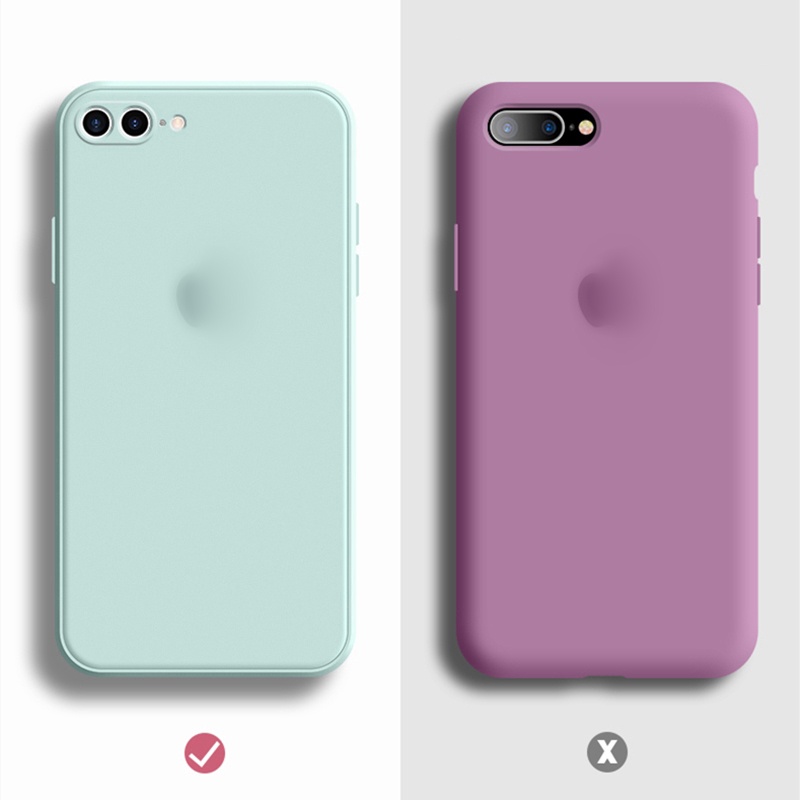 Ốp điện thoại silicon chống sốc cho iPhone Se 2020 7 8 Plus Xs X Xr 11 12 Pro Max