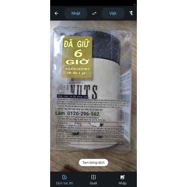 Bình giữ nhiệt 280ml hàng Nhật chất liệu inox