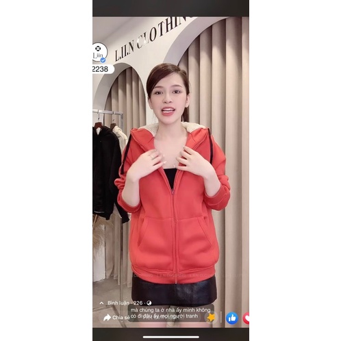 Áo nỉ lót lông đôi nam nữ, áo nỉ nữ big size