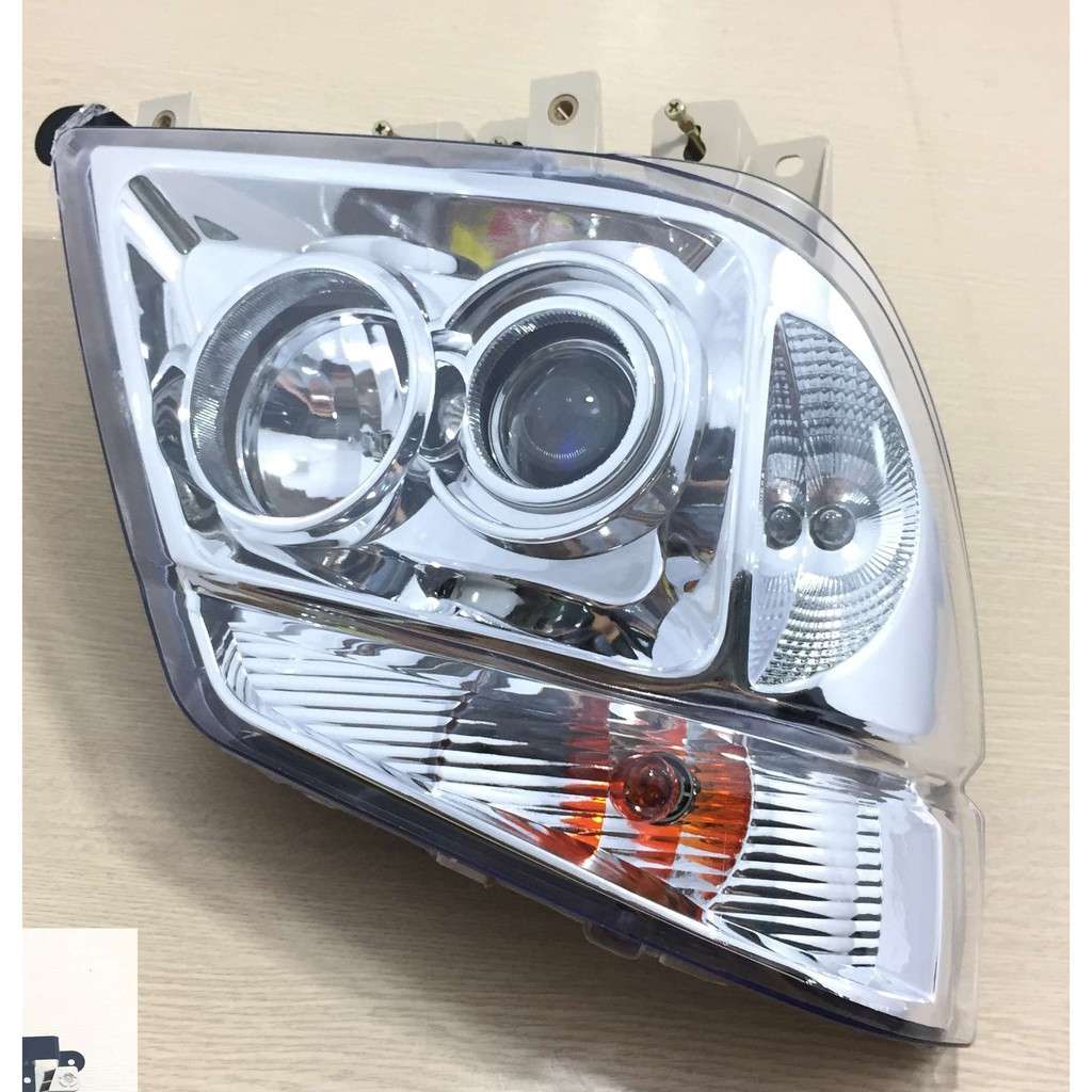 Đèn pha xe tải (cho xe Thaco FORLAND 6 tấn ben, TM01-16001, 24v bi xenon, hàng đẹp)