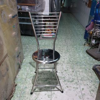 Ghế xếp inox hàng dày 8 dem