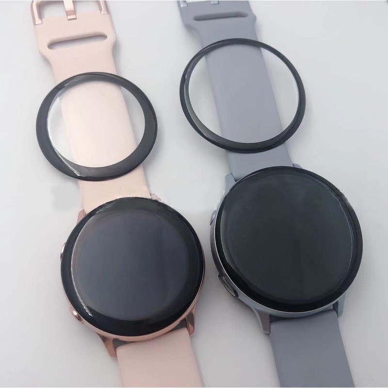 Bộ 2 Miếng dán Gor Film đen cho Galaxy Watch Active 2 40mm, 44mm siêu bảo vệ máy