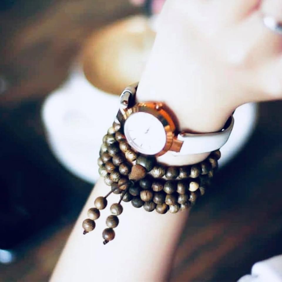 Vòng tay trầm hương, chuỗi tràng hạt cho nam và nữ melisashop99 | BigBuy360 - bigbuy360.vn