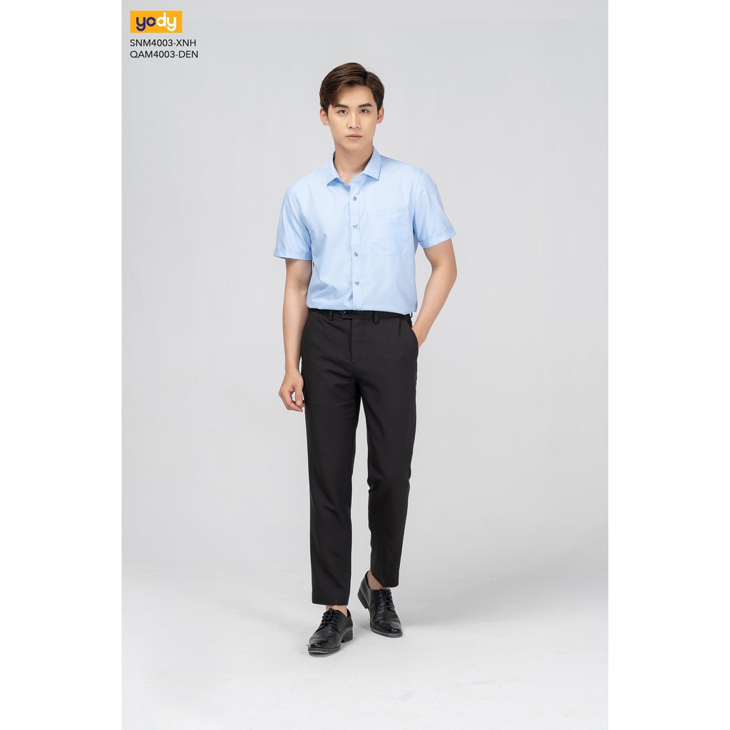 Áo Sơ Mi Nam YODY Tay Ngắn 2 Túi Classic, Chất Liệu Cao Cấp Dáng Công Sở Mã SP SNM4003 | BigBuy360 - bigbuy360.vn
