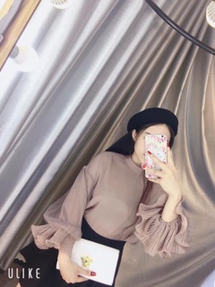 Áo ren tay bồng