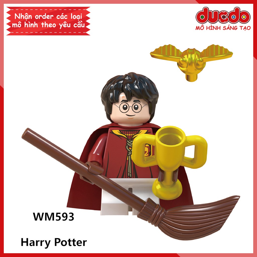 Minifigures các nhân vật trong Harry Potter - Đồ chơi Lắp ghép Xếp hình Mini Mô hình WM 6045