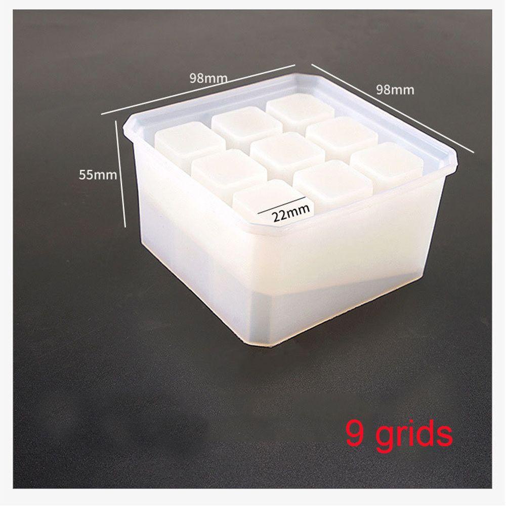 Khuôn Nhựa 9 / 12 Ô Làm Đạo Cụ|Giá Đỡ Son Môi Epoxy Resin Thủ Công