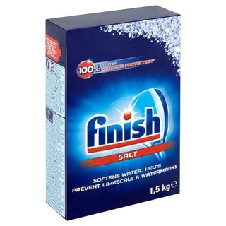 Muối rửa bát Finish làm mềm nước