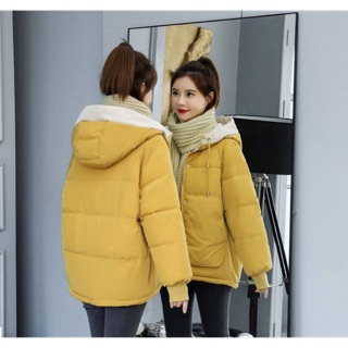 Sẵn áo khoác phao có mũ HQ
