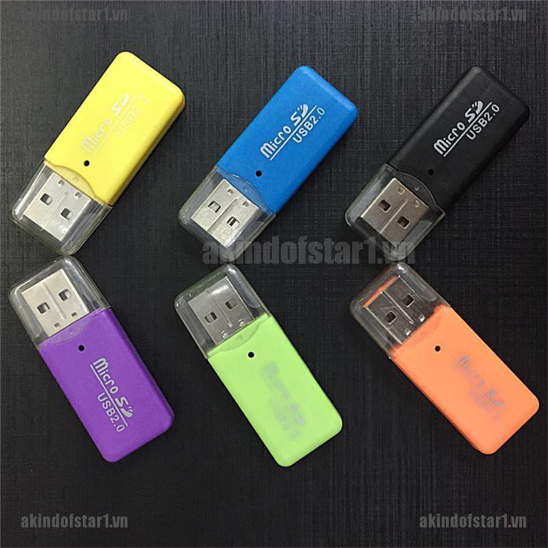 Đầu đọc thẻ nhớ Mini USB SD / MMC 480mbps