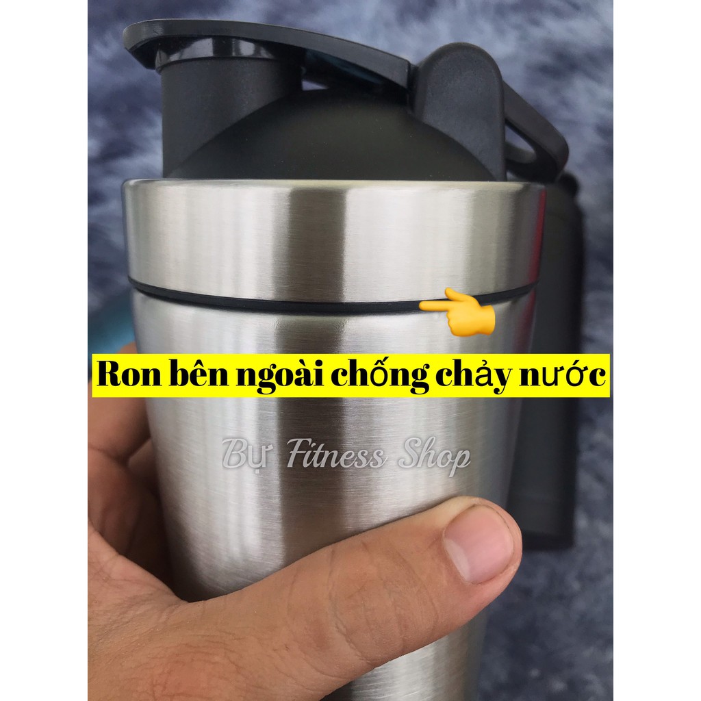 BÌNH GIỮ NHIỆT INOX 2 LỚP, SHAKER PHONG CÁCH THỂ THAO 1 LÍT