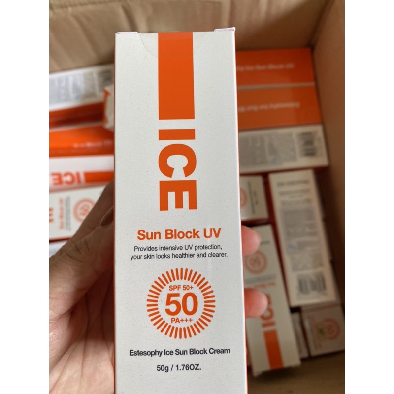 Kem Chống Nắng ES_Sun Block SPF-50 tuýp mơi 50g