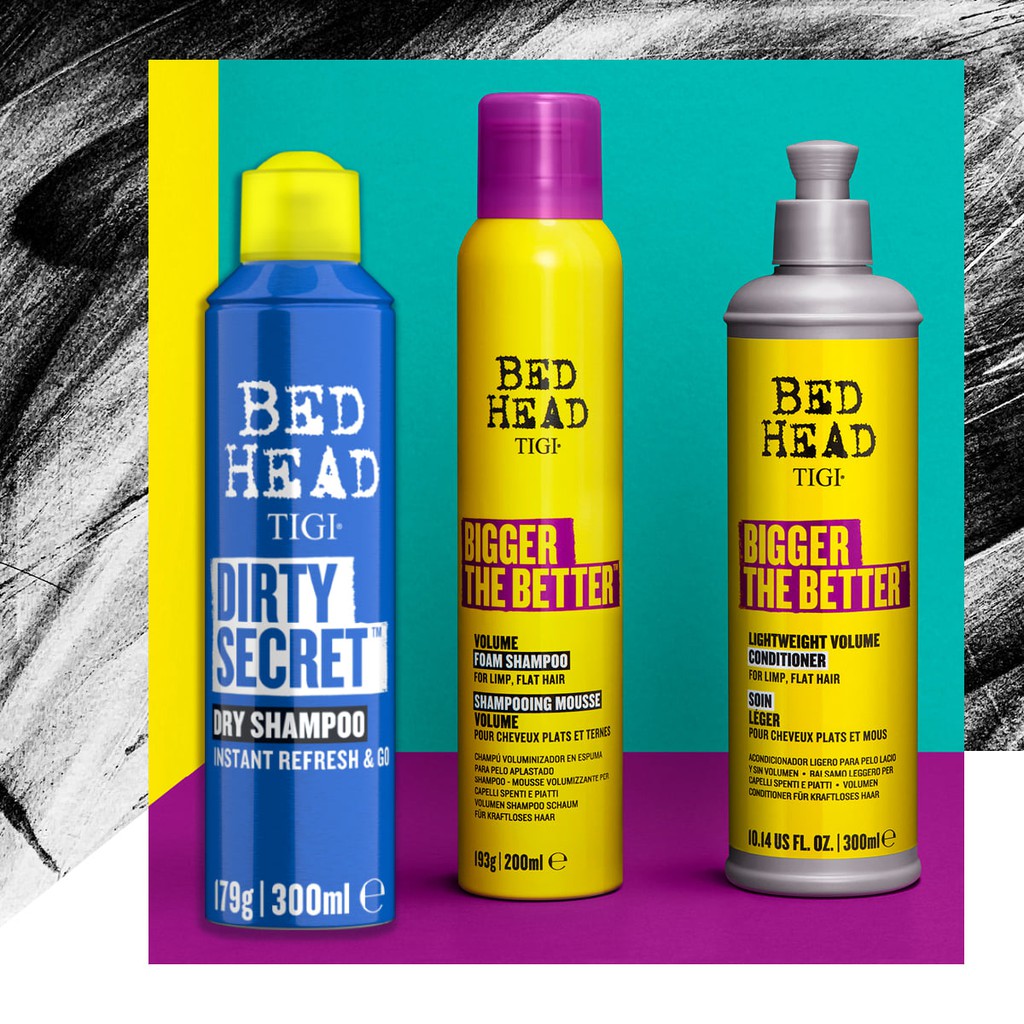 Dầu gội xả Tigi Bedhead Bigger the better tạo phồng 200ml - 300ml