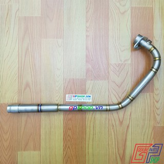 Cổ pô titan size 28 Satria 150 Fi - Raider 150 Fi