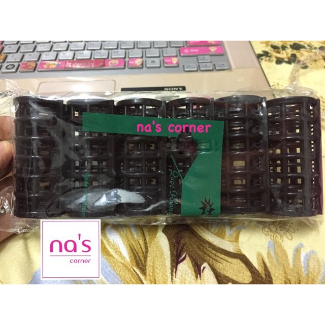 Bộ 6 Lô quấn tóc Lô cuốn tóc 6 cái/gói