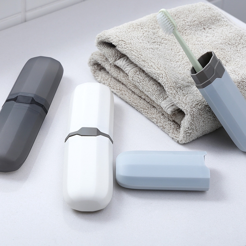 Hộp Đựng Bàn Chải Đánh Răng / Bút Chì Đánh Răng Thiết Kế Nhỏ Gọn Tiện Dụng Mang Theo