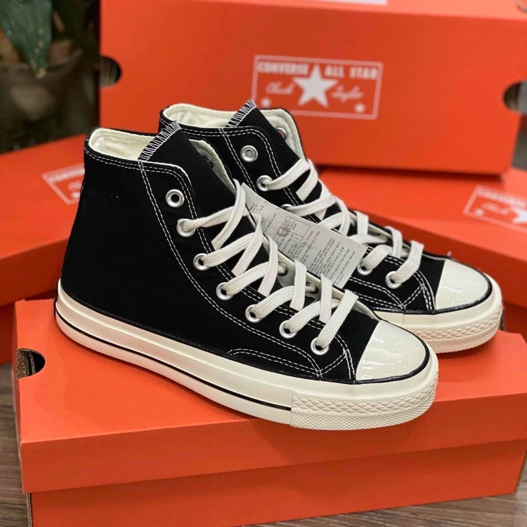 Giày Thể Thao Giày _Converse Cổ Thấp Cổ Cao Màu Đen Full Box | WebRaoVat - webraovat.net.vn