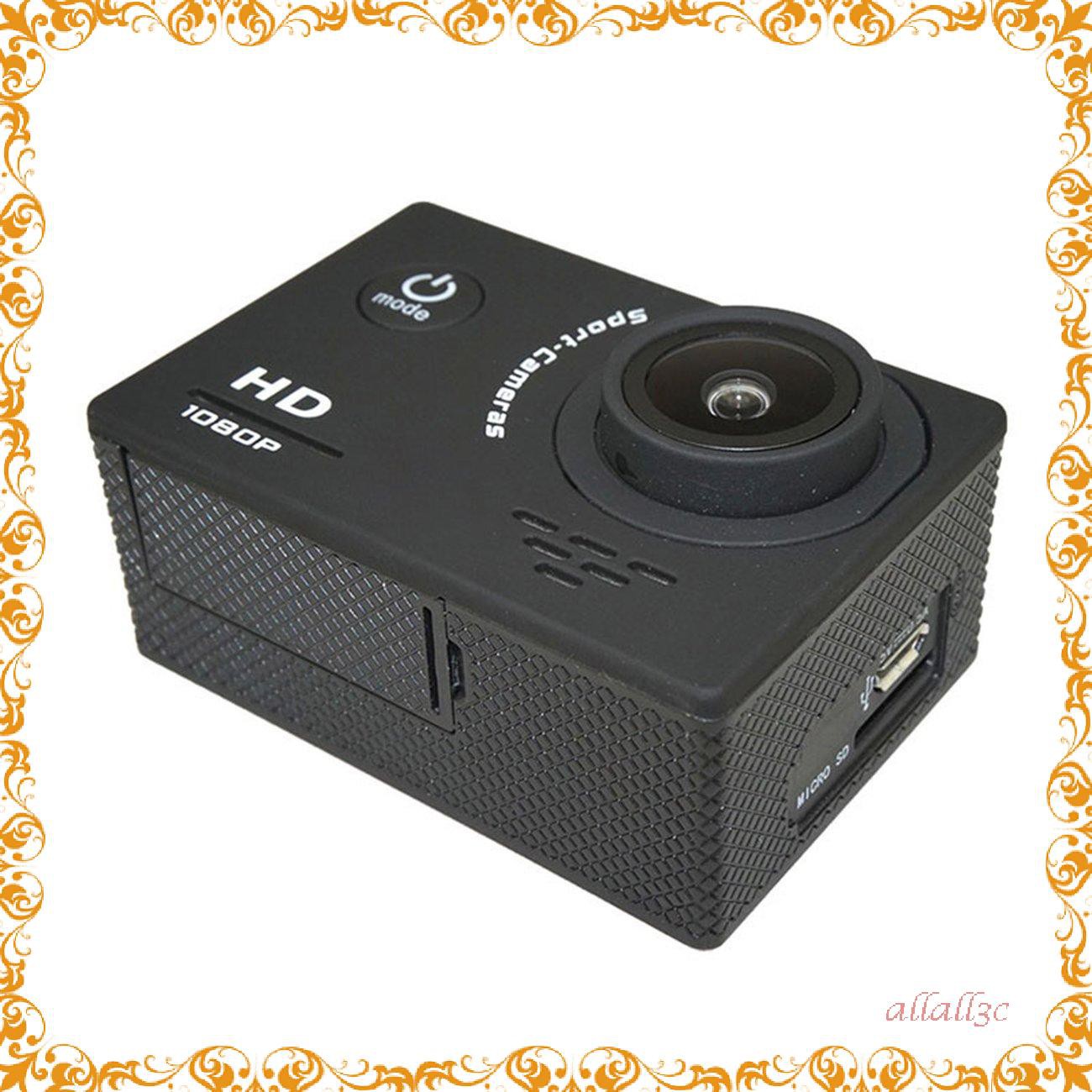 1 Bộ Camera Hành Trình Mini 1080p Chống Thấm Nước 30m