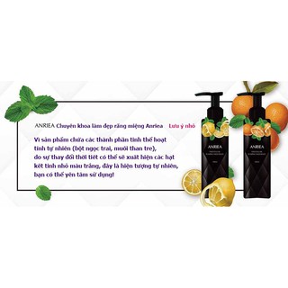 Kem đánh trắng răng Anriea Essential Oil Pumping Toothpaste - 200ml (tặng 2 gói nước súc miệng)
