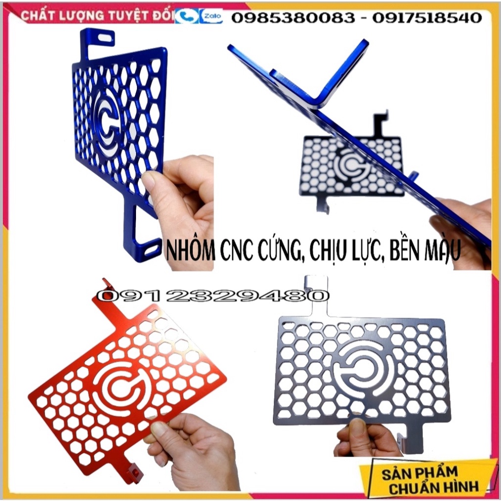 Che Két Nước Nhôm CNC gắn Exciter 155, Exciter 155 VVA Ảnh Sp thật