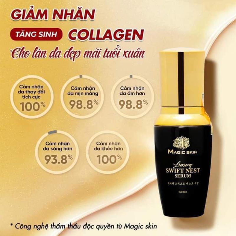 Srum yến tươi luxury swift nest MAGIC SKIN