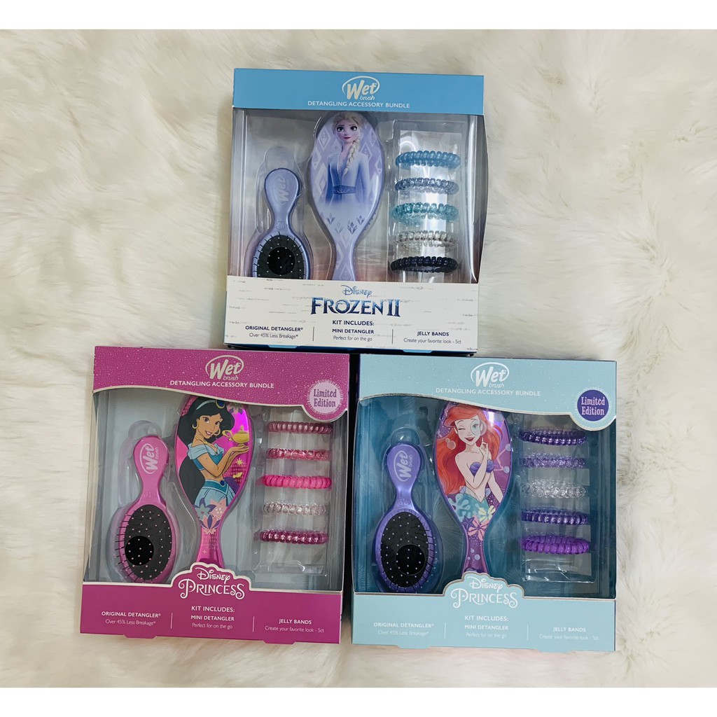 SET LƯỢC GỠ RỐI WET BRUSH PHIÊN BẢN DISNEY FROZEN PRINCESS