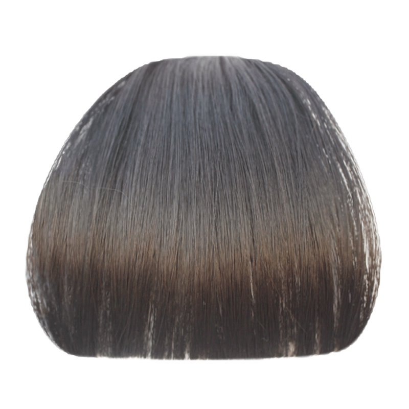 Bộ tóc giả ngắn mái ngang tự nhiên cho nữ