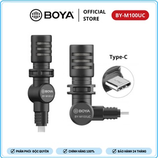 Boya by-m100uc - hàng chính hãng - mic thu âm mini cổng type-c