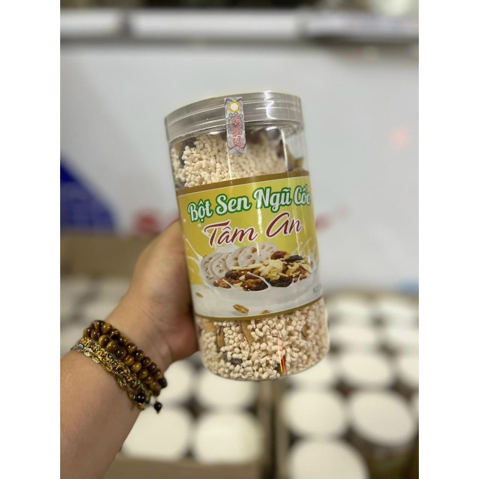 Bột Sen Ngũ Cốc Hu 500gr [Có Bán Sỉ], [Loại Đặc Biệt] Hàng ngon nhà làm