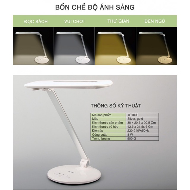 ĐÈN CHỐNG CẬN TIROSS TS1806 CỦA A BA LAN CHÍNH HÃNG