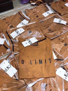 Áo nâu tây no limits