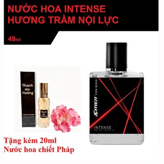 Nước hoa Xmen for Boss Intense/Motion/Luxury có hộp và chữ kí của nhà tạo hương tặng kèm 20ml nước hoa mini gốc Pháp