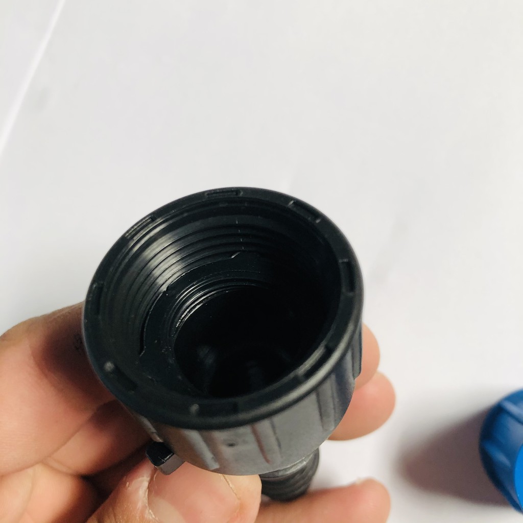 20 Nối ren trong 27mm gắn ống pe 16mm