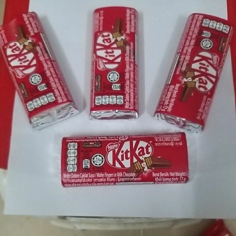 Bánh socola kitkat 13k/ 2 thanh 17g