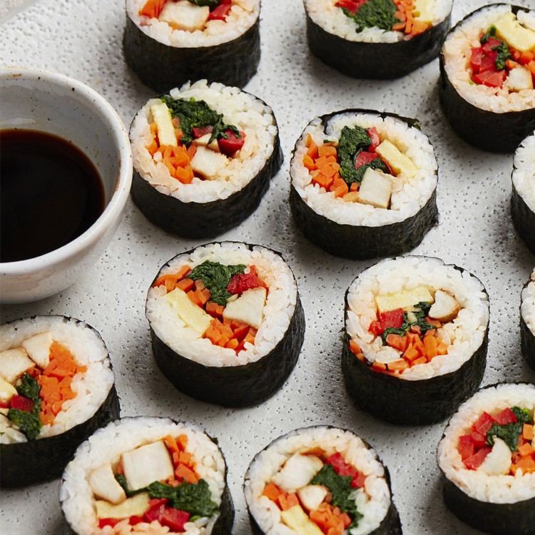 Mành tre làm cơm cuộn Kimbap Hàn Quốc