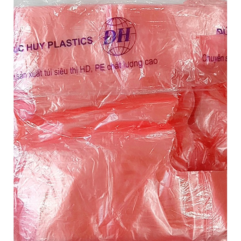 TÚI BÓNG HỒNG PE LOẠI DAI ĐỰNG 2KG KHOẢNG 400 CHIẾC / 1KG