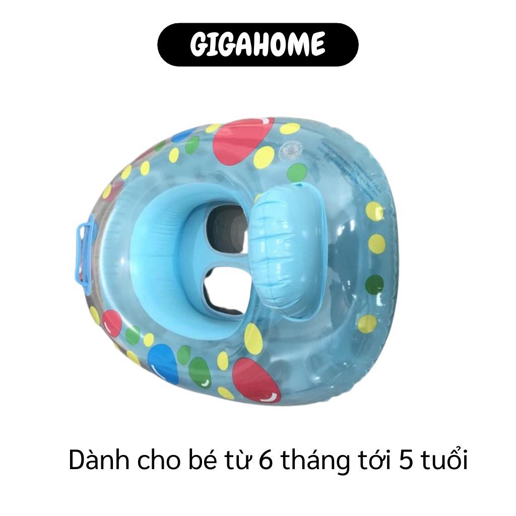 Phao Bơi GIGAHOME Phao Bơi hình Chiếc Thuyền Cho Bé Xỏ Chân Giữ Vững Trãi, An Toàn 5678