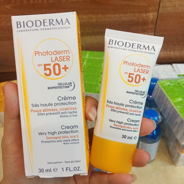 Kem chống nắng cho da trước và sau trị liệu Bioderma Photoderm Laser - 30ml