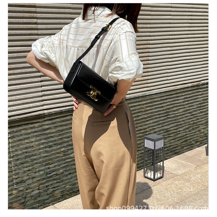 Túi xách nữ đeo chéo đeo vai Celin dáng dài dàng Quảng Châu cao cấp size 22cm