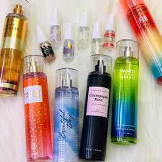 👑 xịt thơm body mist bath & body works đủ mùi