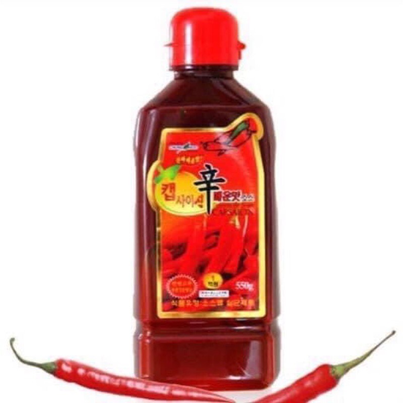 Dầu ớt cay 7 cấp độ 550ml
