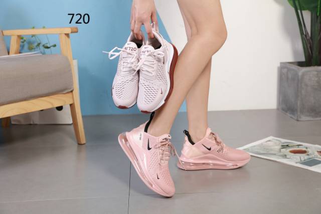 Giày Thể Thao Nike Airmax720 720x 20 Màu Hồng Thời Trang Cho Nữ