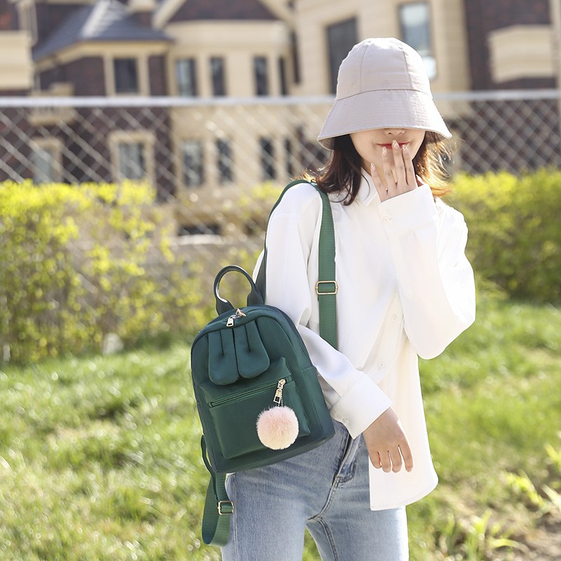 Ba Lô Mini Dễ Thương Sekolah Beg Galas Wanita Beg SandanWanita Murah Beg Galas Belakang Perempuan Cho Nữ