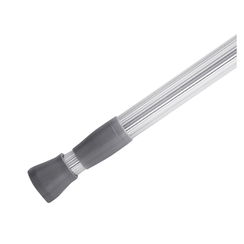 Homebase MOYA Thanh treo rèm tắm HM88120 bằng nhôm 200X2.5X2.5CM màu bạc